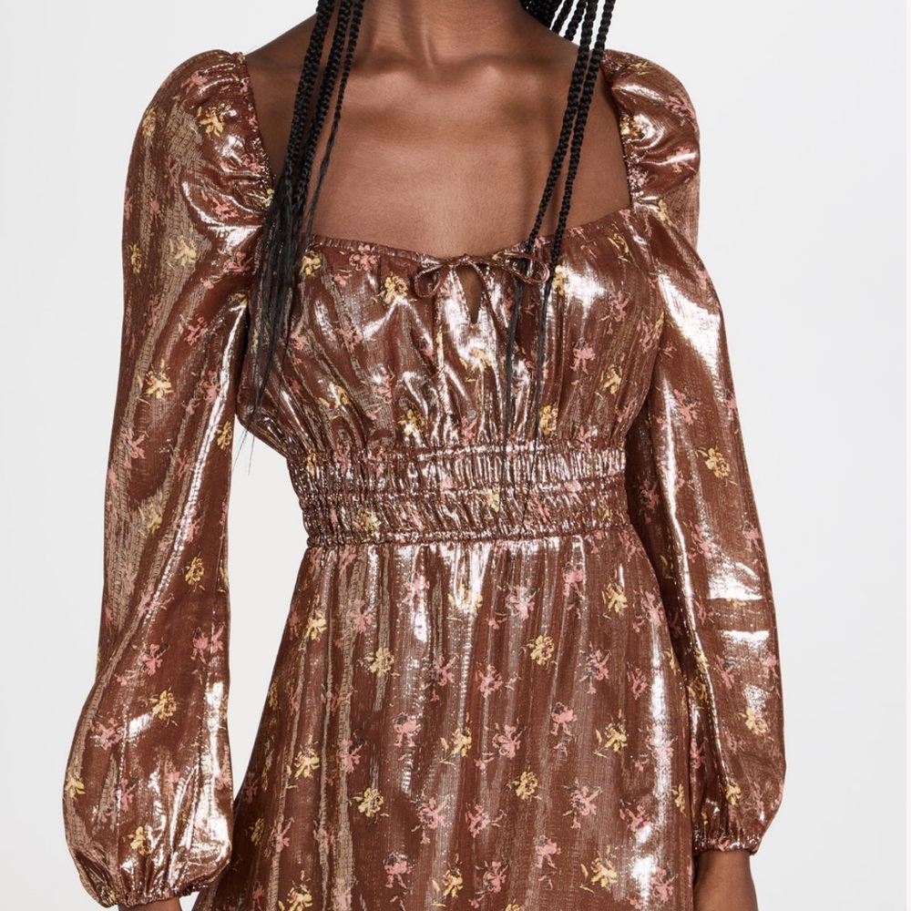 Paige Noah Metallic Dress - NWT